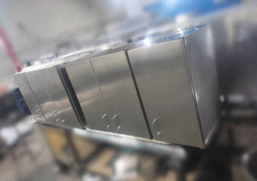 Gabinete en acero inoxidable